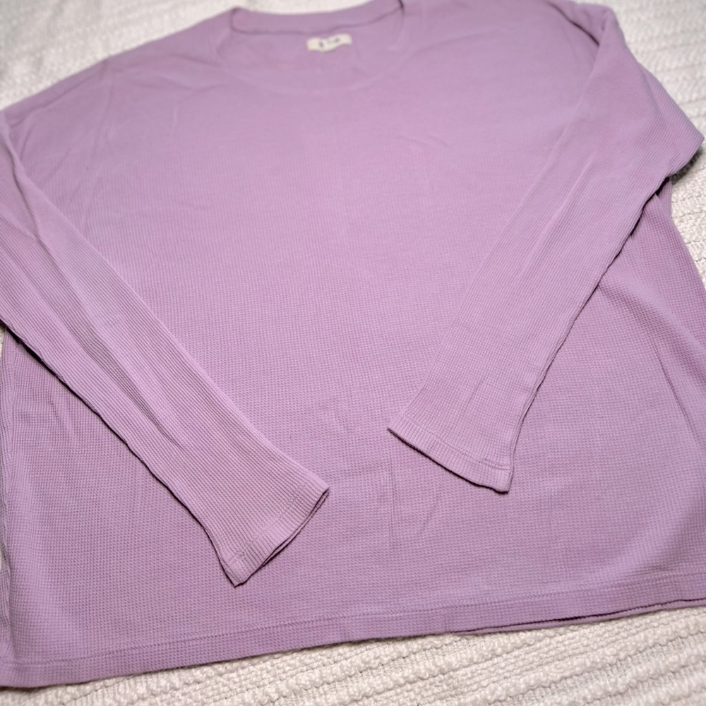 Lavender thermal long sleeve